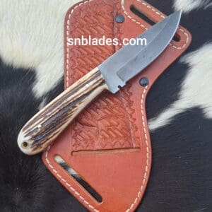 Custom made Corbin steel skinner knife