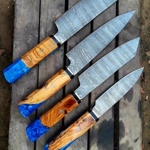 Four Kitchen knifes set