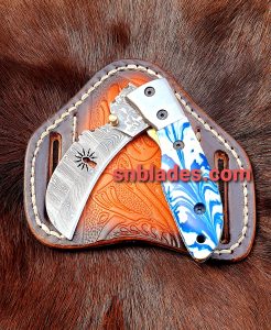 Lineman folding knife