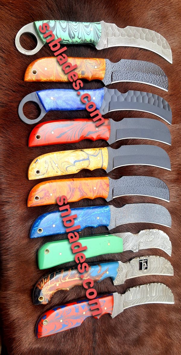 10 Hawksbill Lineman Skinner Knives