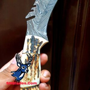 Handmade Damascus steel karbite knife/Etc knife