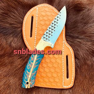 Handmade Rasp steel cowboy Skinner knife 2023